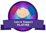 Blason Care & Support PLATINE